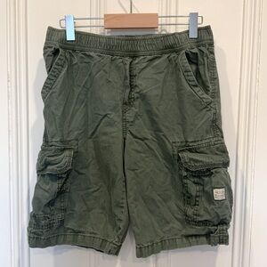 The Children’s Place Green Cargo Shorts - Size 10